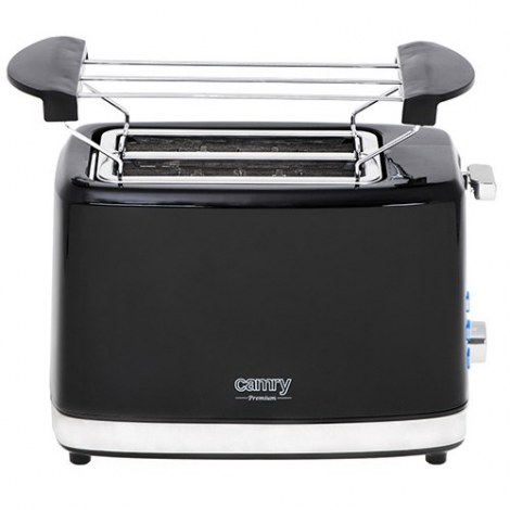Camry | CR 3218 | Toaster | Power 750 W | Number of slots 2 | Housing material Plastic | Black - 3